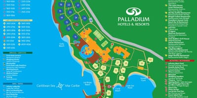 خريطة grand palladium jamaica resort