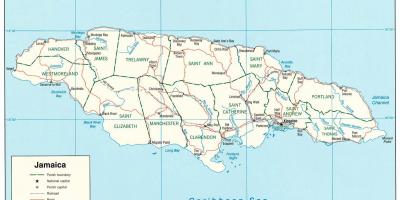 جامايكا خريطة الشارع